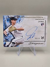 2025 Topps Museum Jackson Jobe RC Showpieces Auto 08/10 (Gorgeous Card)🔥
