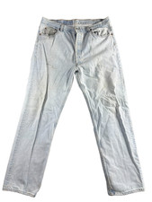 Vintage Levi's 501XX Jeans Mens 40x32 Light Wash Denim Straight Button Fly 90s