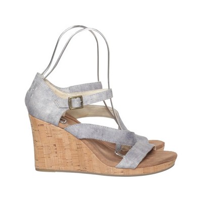 Toms, Keilschuhe, Größe: 40, Blau, Damen, 9 #Txe