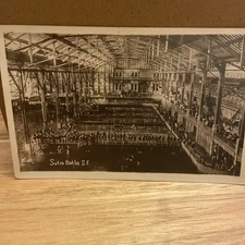 RPPC 1900s Sutro Baths SF Real Picture Postcard