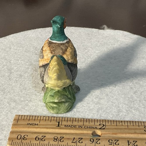Vintage, Lefton- Miniature Pheasant Figurine, Taiwan # 00755- 2-1/4" Tall - Afbeelding 7 van 11