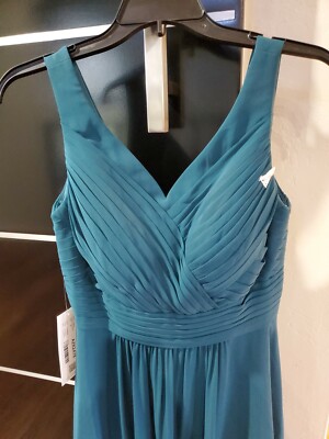 azazie peacock bridesmaid dress Azazie A-Line V-Neck Ankle-Length Chiffon Bridesmaid Dresses