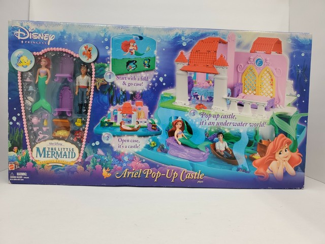 little mermaid castle toy