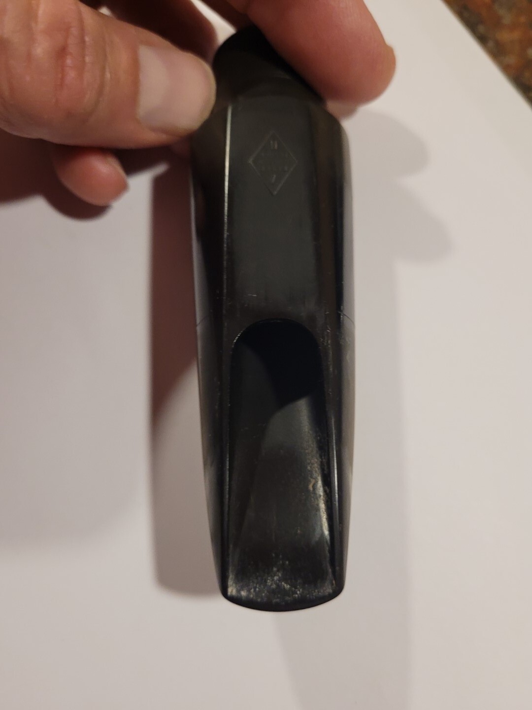 VINTAGE MEYER HARD RUBBER 7M MEDIUM JAZZ TENOR SAX SAXOPHONE MOUTHPIECE