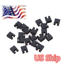 10pcs 2.54mm Micro Standard Pin Header Jumper Cap Short Circuit Connection Cap
