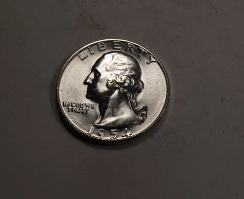 1954-S/S RPM Washington Quarter Error * Gem BU++ * 90% Silver * XQ170