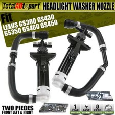 2x Headlight Washer Nozzle Assembly Front For Lexus Gs300 Gs350 Gs430 Gs460 New 2x Headlight Washer Nozzle Assembly Front For Lexus Gs300 Gs350 Gs430 Gs460 New