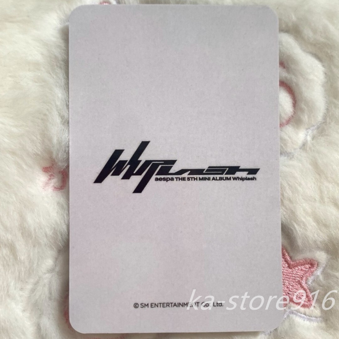 AESPA GISELLE 5th Mini WHIPLASH KTOWN4U K4 live EXCLUSIVE