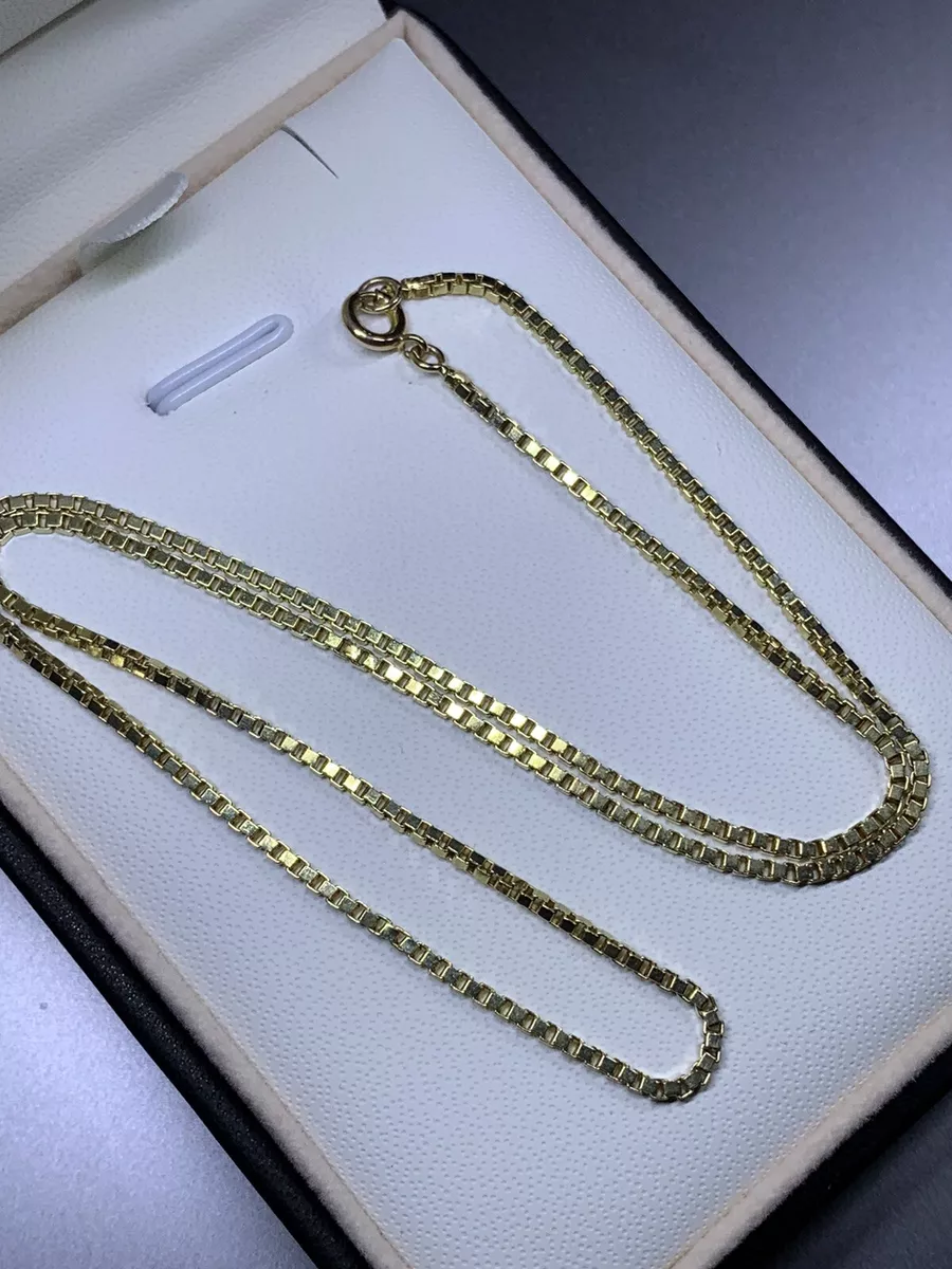 Chunky 9ct shop gold necklace