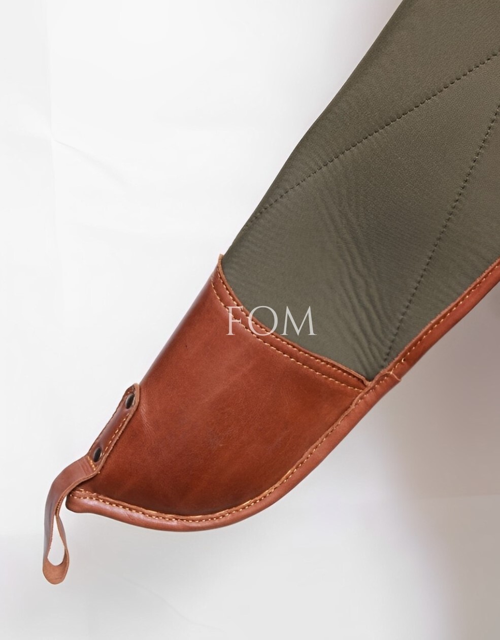 Canvas Leather Gun Bag Rifle Slip Case Hunting Shotgun Slip Shooting