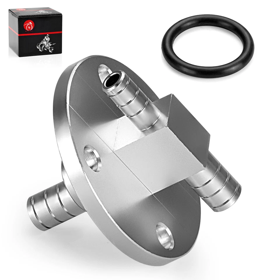 Junta de tubo de tanque de combustible Billet de aluminio para Yamaha Rhino 660 YXR660F 2004 2005-2007 Foto 4 de 4