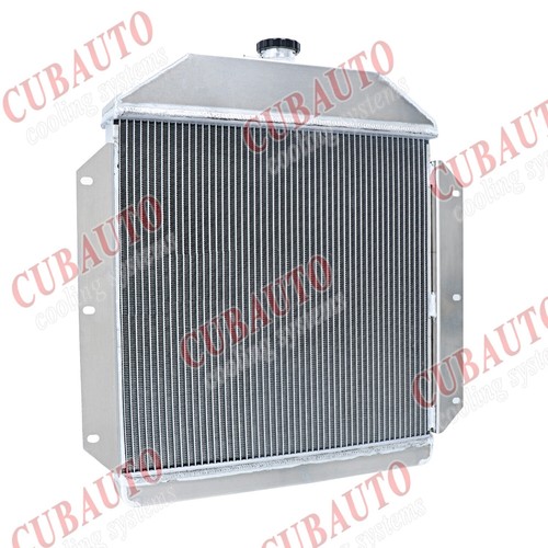 3 Row Aluminum Radiator For 49-1953 Ford Cars Country Sedan Chevy Engine - Picture 7 of 11
