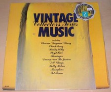 VARIOUS ARTISTS - Vintage Music Collectors Series Vol. 2 LP, 1986 Very Good