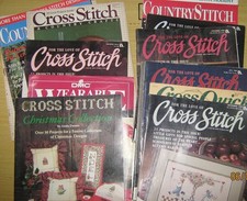 14 CROSS STITCH / NEEDLEPOINT PATTERN BOOKLETS-325 PROJECTS