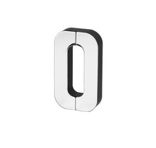 - 7-inch Tall Mirrored Glass and Wood Decorative Letter Home-Bedroom-Office W...