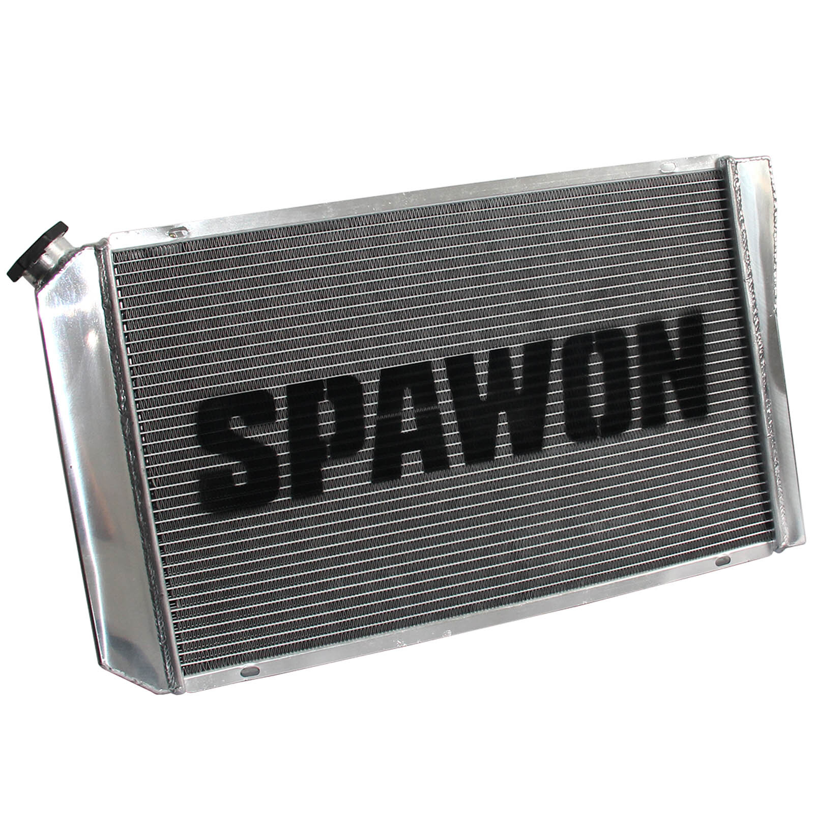 829 Radiator + Fan Shroud For Chevrolet Corvette ZR-1 5.7L 1984-1990 V8 3 Row AT