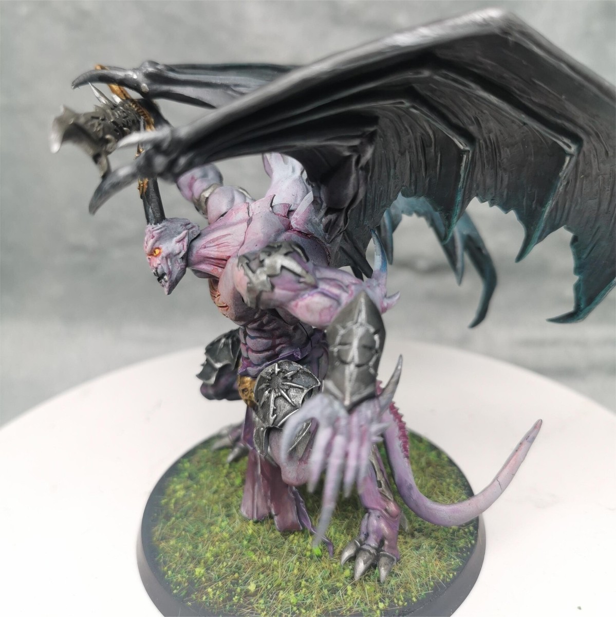 未開封 WARHAMMER Daemons of Nurgle フィギュア Daemon Prince Death Guard with Wings Nurgle Chaos Space
