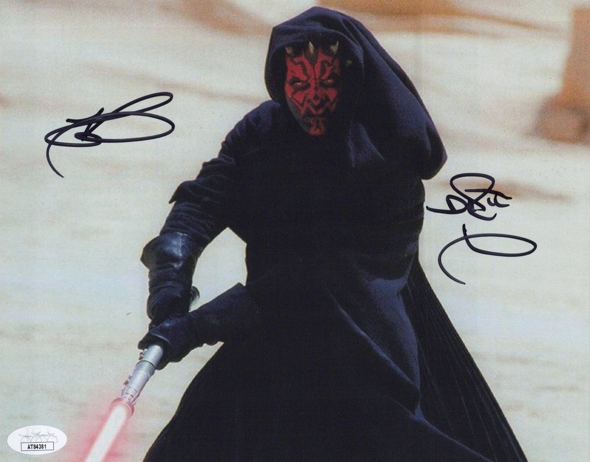Star Wars - Ray Park signed Darth Maul 8x10 photo JSA COA | eBay
