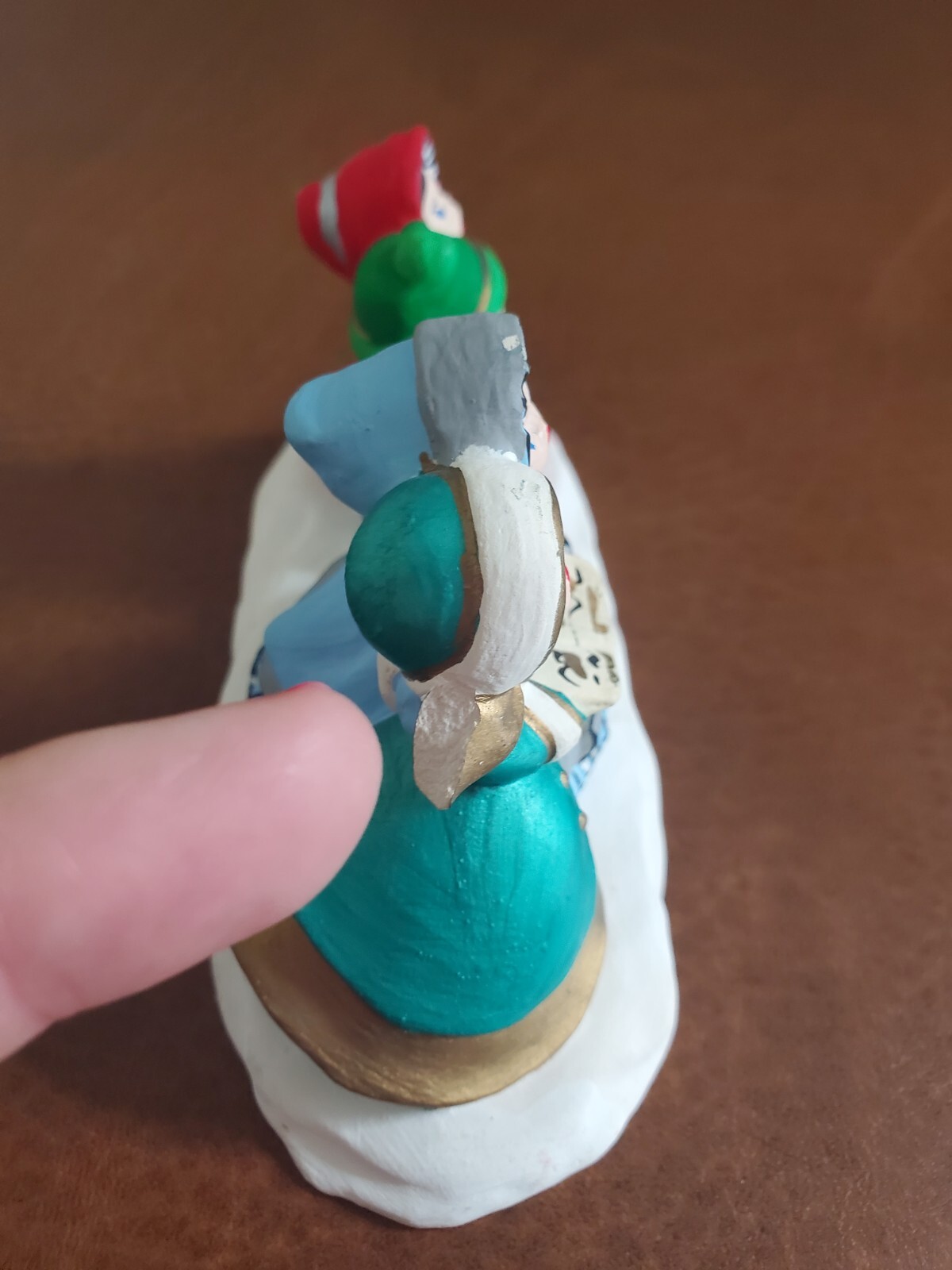 Byron Molds 1979 Christmas Ceramic Figurines Villagers Carolers Snowman -READ-