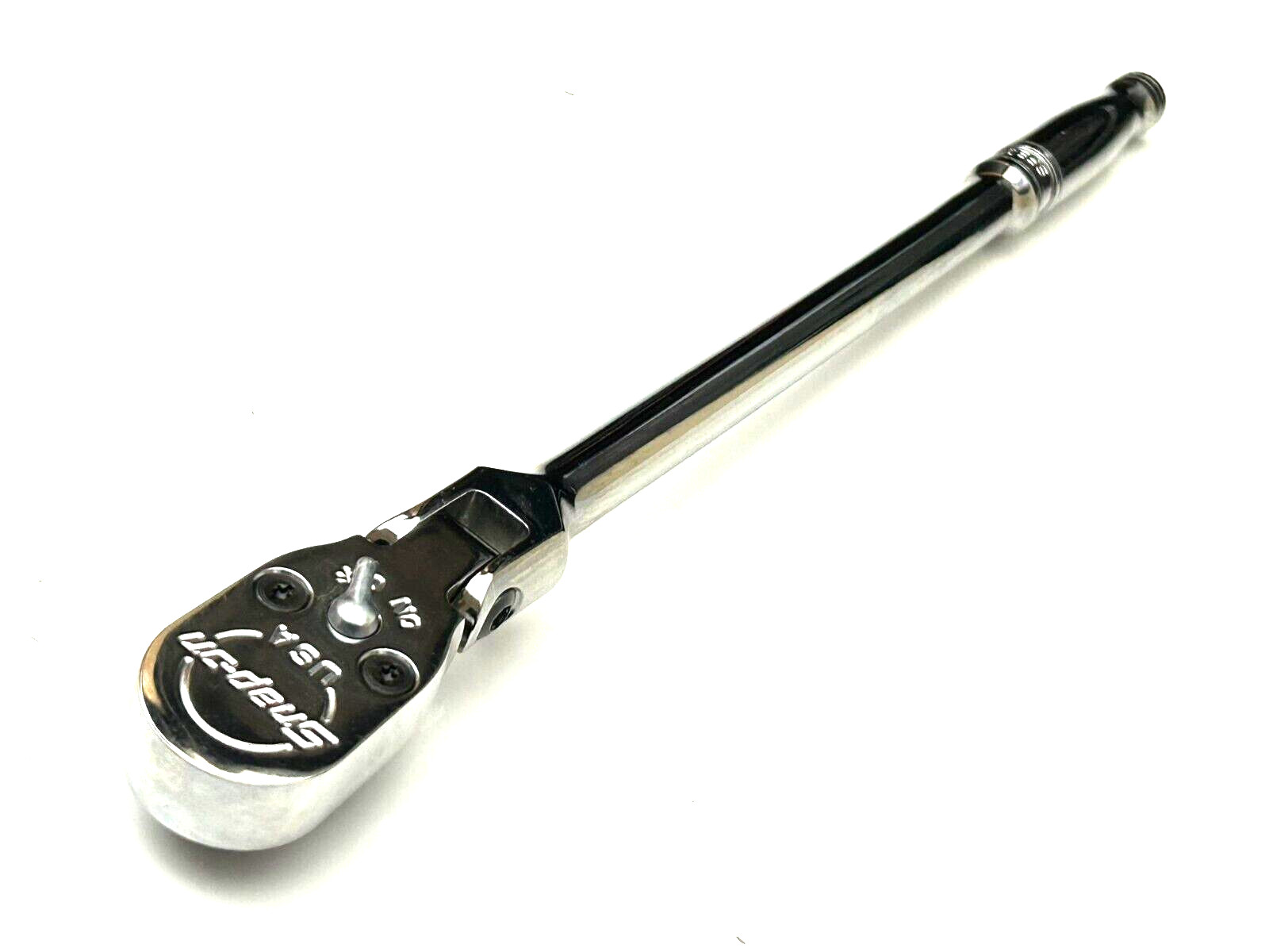 Snap On Tools NEW SF80A 1/2" Drive Chrome Standard Length Flex Head Ratchet USA