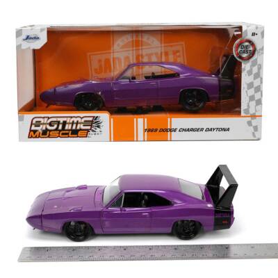 BIGTIME MUSCLE 1/64 ミニカーセット Jada Toys Bigtime Muscle Series: 1969 Dodge Charger Daytona 1/24