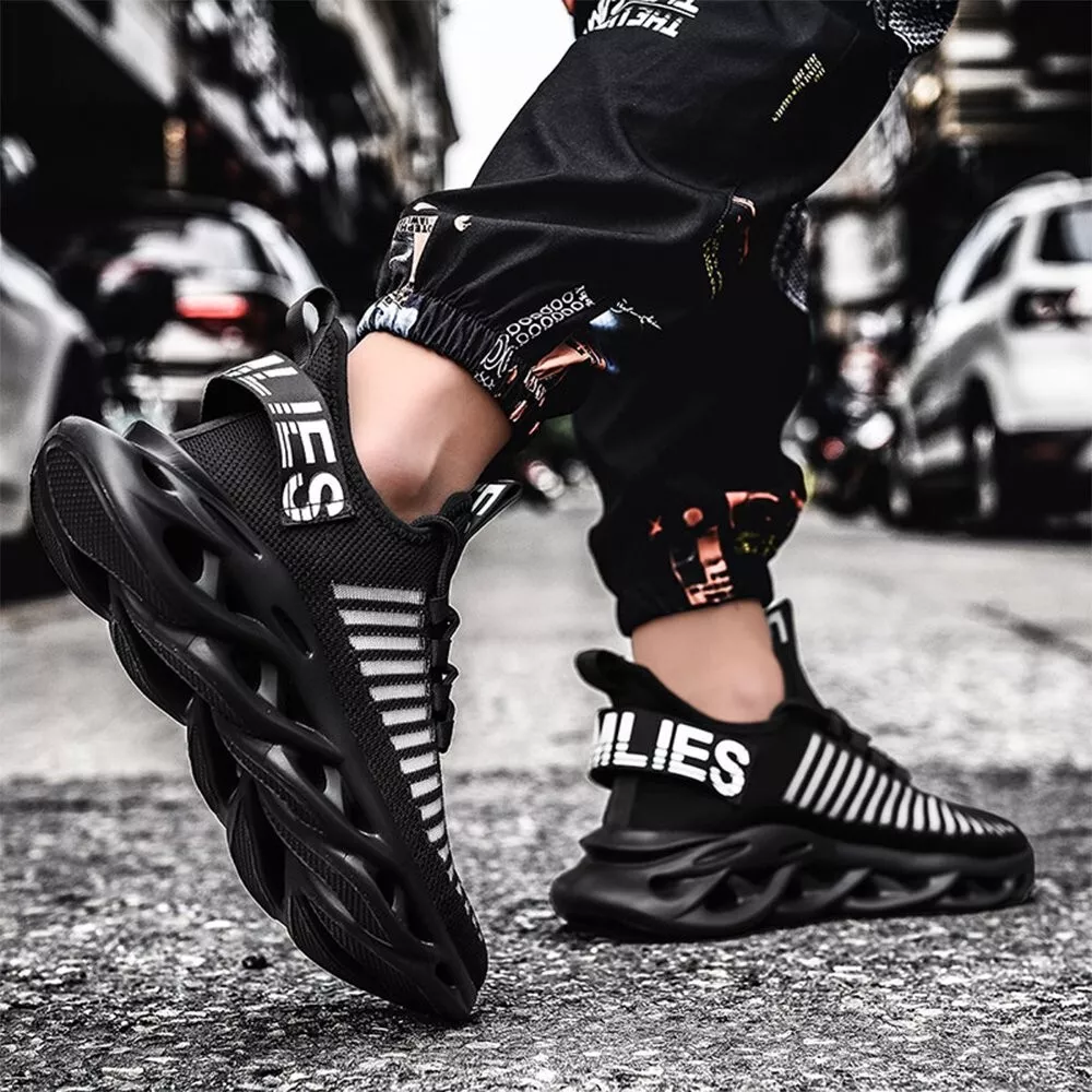 Sneaker Shoes For Men Running Sport Black Shoes