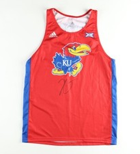 K. J. Adams Jr. Signed Kansas Jayhawks Pre-Game Shoot Around Jersey TriStar Holo