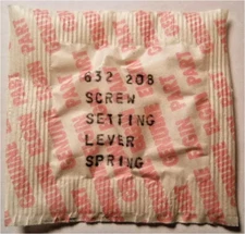 Elgin 632 - Part 208 - Setting Lever Spring Screw - Watch Replacement / Repair