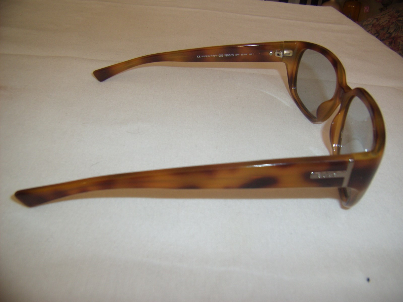 Unisex Vintage GUCCI GG 1506/ 8PP 55[]14 135/ Tortoise Sunglasses Accents HTF image 8