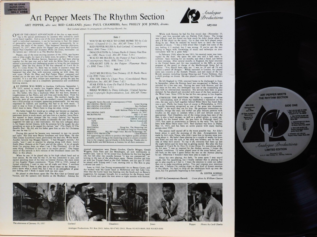ART PEPPER 