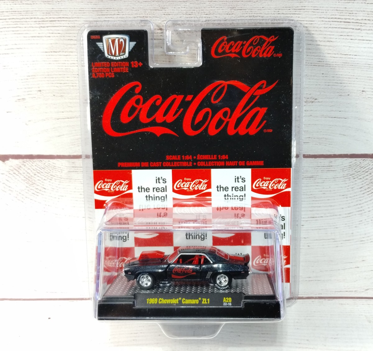 M2 Machines 1969 Chevrolet Camaro ZL1 Coca Cola Limited Edition