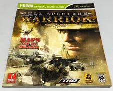 Full Spectrum Warrior Prima Official Game Guide Paperback 2004
