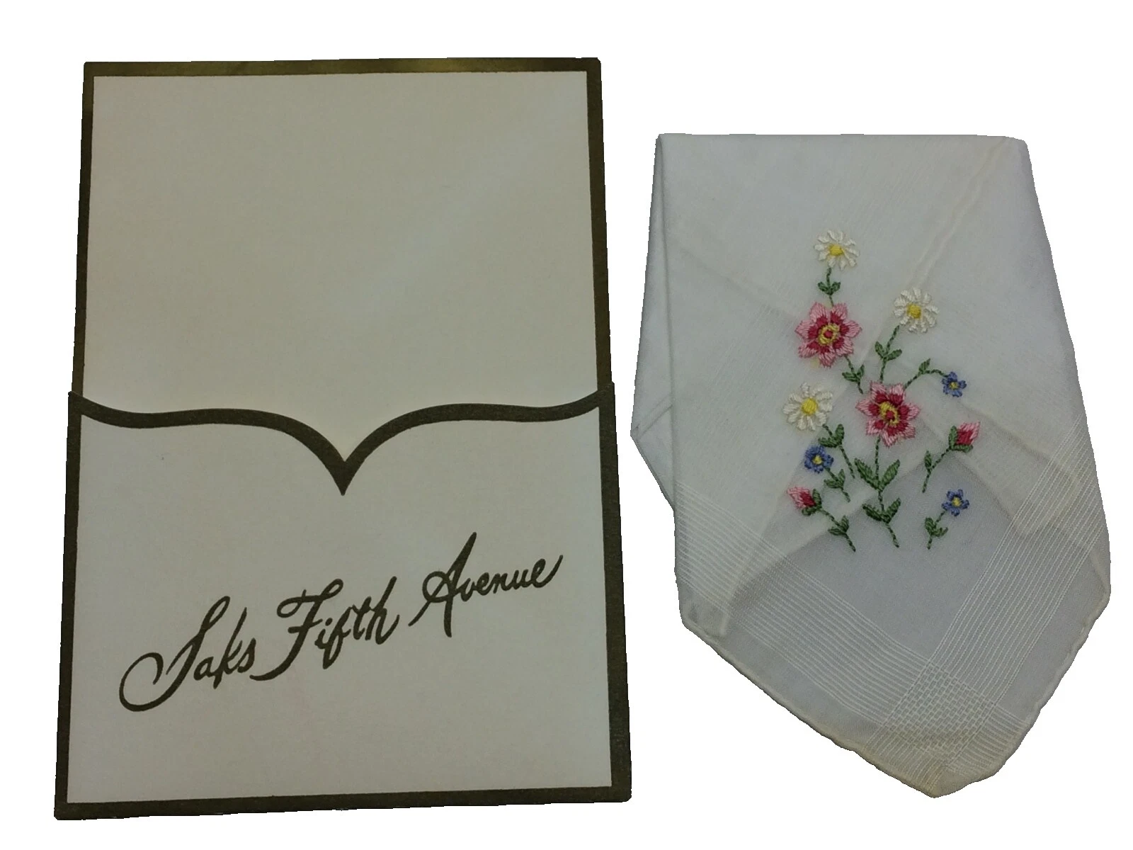 Business Floral Vintage Plain & Solid Handkerchiefs