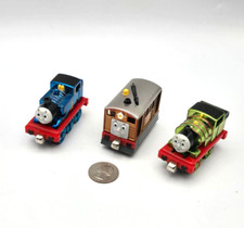 Thomas Friends Take n Play Along Train Limited Collector Metallic Toby Percy Lot