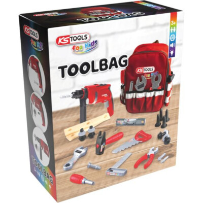 Tools 25 pcs set with Backpack for children 3+ years Toys KS TOOLS 100201