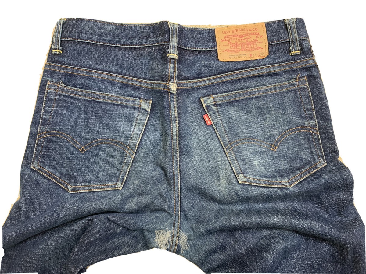 LEVI'S VINTAGE CLOTHING LVC 1971 517 Big E 71517 W33 Made In LEVI'S VINTAGE CLOTHING LVC 1971 517 Big E 71517 W33 Made In