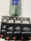 Baltimore Ravens Drink Pack! 4x Koozie Black Can Holder Glacier Water Bottle Cap — photo 3