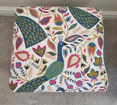 Storage Footstools in Various Fabrics Laura Ashley Pouffe Footstall Designer New - Picture 156 of 172