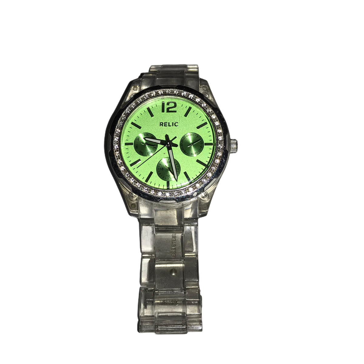 RELIC Starla Green Faceplate Watch
