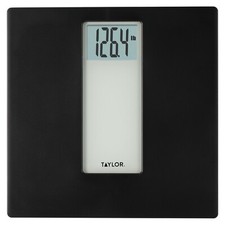 Taylor Digital 400LB Capacity Black/Grey Bathroom Scale Taylor Digital 400LB Cap