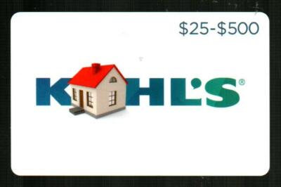 KOHL'S New House ( 2021 ) Gift Card ( $0 - NO VALUE )