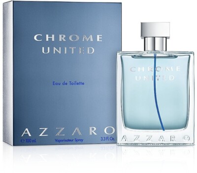 Azzaro Chrome United EdT 100ml Homme Men Vintage Sold Uomo Mann Rare Neu NEU