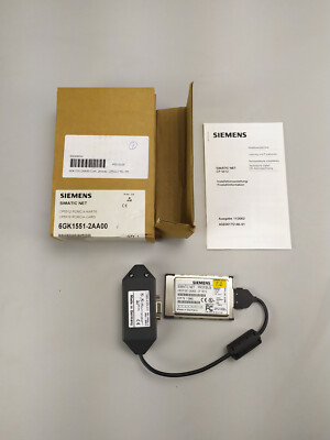 Siemens Simatic NET 6GK1551-2AA00 PCMCIA Card CP5512 Profibus C79459-A1890-A10