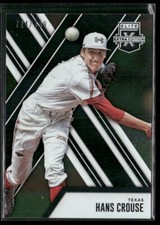 2017 Panini Elite Extra Edition Hans Crouse 66 SN Texas Rangers