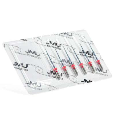 JMU NITI Rotary Files, 21mm, #25/#40/#50, 6/Pk