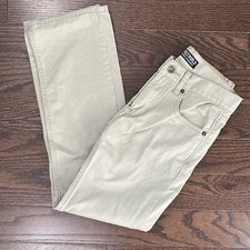 Boys Youth FreeWorld Messenger Khaki Pants. Size 14/27