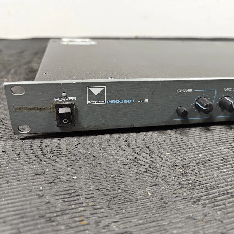 Mezclador De Audio T&MSystems Project Mix8 - Usado, Sin Accesorios - Imagen 3 de 4