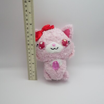 Jewelpet GARNET C1810B Persian Cat Sanrio SEGA NOTUSHTAG Plush 6
