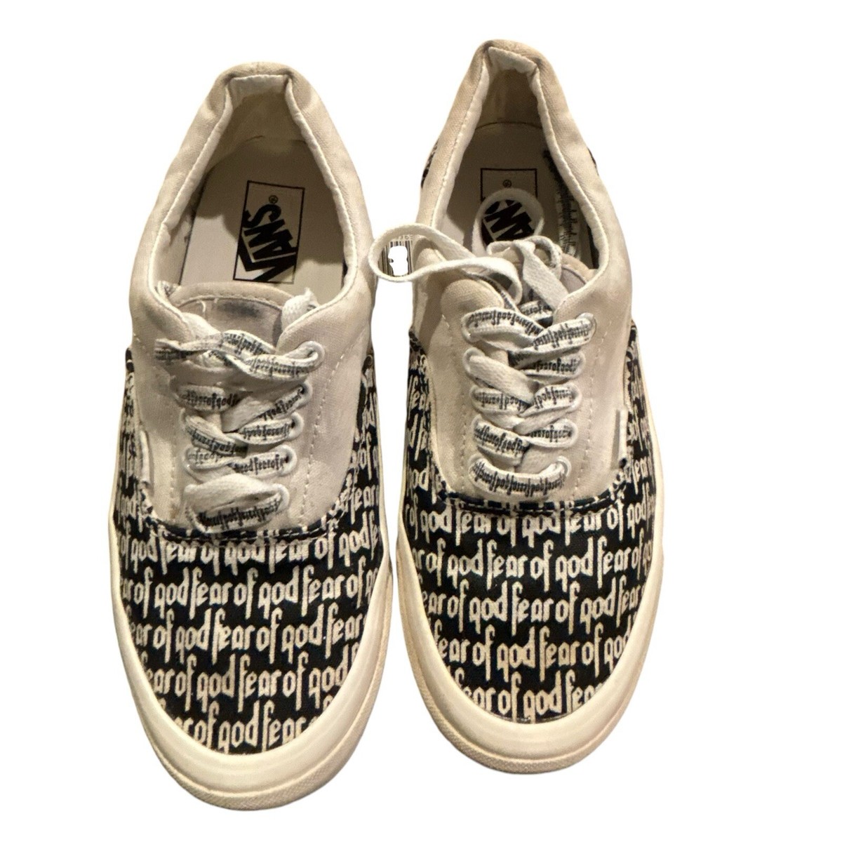 Size 7.5 M 9 W - VANS Era 95 DX x Fear of God Collection 2 White 