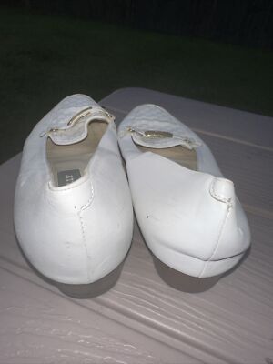 BALLY Style Flex Vintage low Heel Pumps Antique White Size  display picture 2